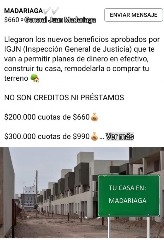 En este momento estás viendo Omic advierte sobre el engaño utilizado para la venta de “viviendas sociales”